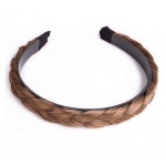 Bentita pentru par impletita spic BST004 Saten Deschis Bentita pentru par impletita spic BST004 Saten Deschis